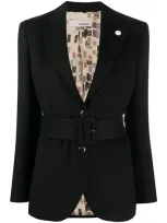 Lardini Black Cashmere Blazer