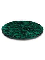 Ladorada Mother Of Pearl Revolving Tray, Green