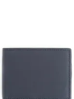 Royce Rfid Leather Bifold Wallet In Navy Blue