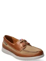 Mephisto Trevis Boat Shoe In Taupe