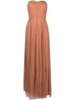 Elisabetta Franchi Abiti Lunghi Donna Rose Gold In Pink