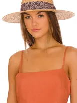 Lita By Ciara Packable Panama Hat In Tan