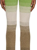 Gcds Pants In Green,multicolor