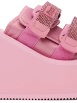 Blumarine X Suicoke High Sandals In Pink