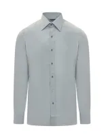 Tom Ford Slim Fit Shirt In Blue