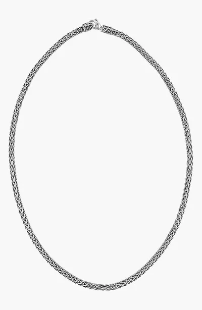 John Hardy Sterling Silver Classic Chain Slim Necklace