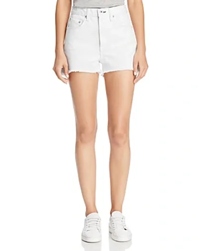 Rag & Bone Rag And Bone White Denim Justine Shorts