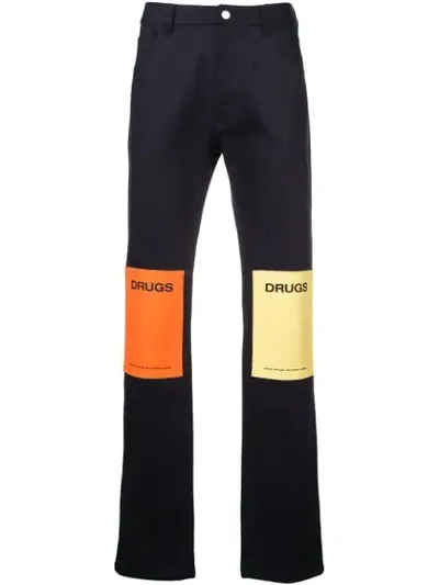 Raf Simons Black Denim Regular Jeans