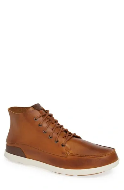 Olukai Nalukai Boot In Fox/bone Leather