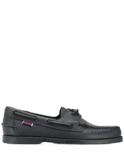 Sebago Boat Shoes In Black