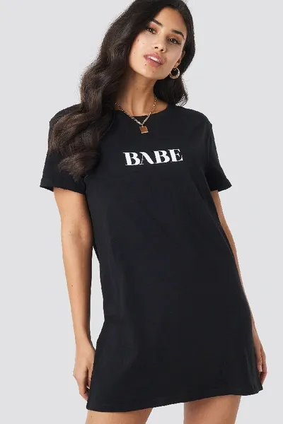 Na-kd Babe Dress - Black