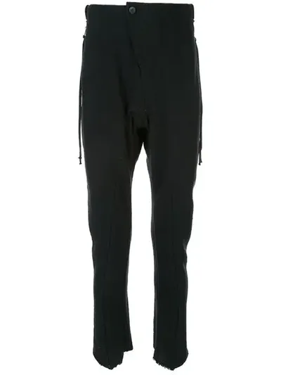 Masnada Slim-fit Trousers In Black