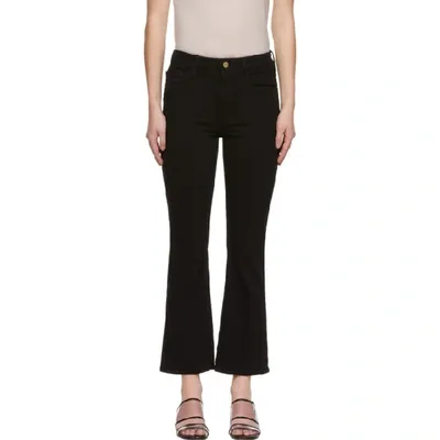 Frame Le Crop Mini Mid-rise Bootcut Jeans In Marcella