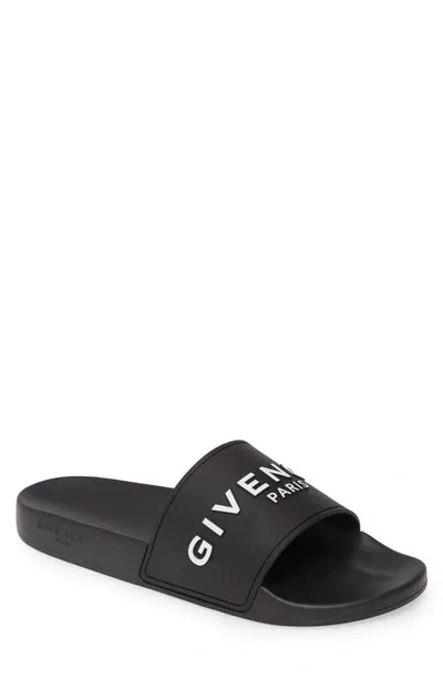 Givenchy Logo Slides In Multicolor