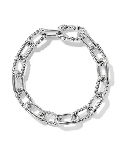 David Yurman Sterling Silver Dy Madison Small 8.5mm Bracelet