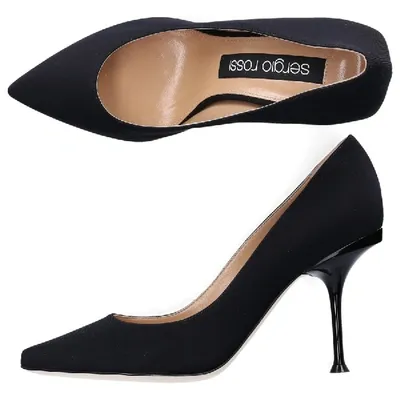 Sergio Rossi Pumps Sr Milano  Textile Black