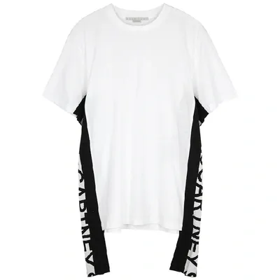 Stella Mccartney White Logo Cotton T-shirt