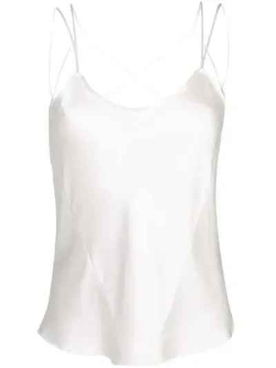 Kiki De Montparnasse Cage Camisole In White