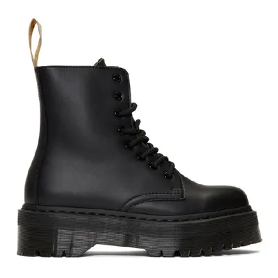 Dr. Martens' Black Vegan Jadon Ii Mono Boots