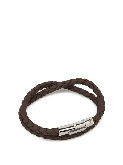 Tod's Bracciale Mycolors In Pelle Marrone Xemb1900200flrs800 In Brown