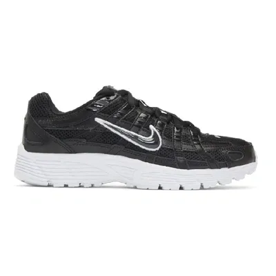 Nike Low Top P-6000 Sneakers In Black