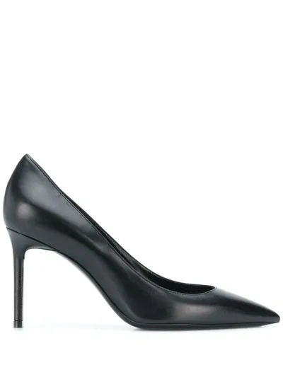 Saint Laurent Pointed Toe Pumps In Black