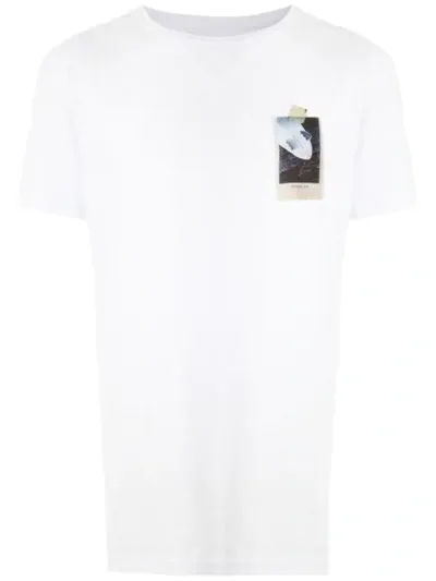 Osklen Organic Rouch Small Board T-shirt In White