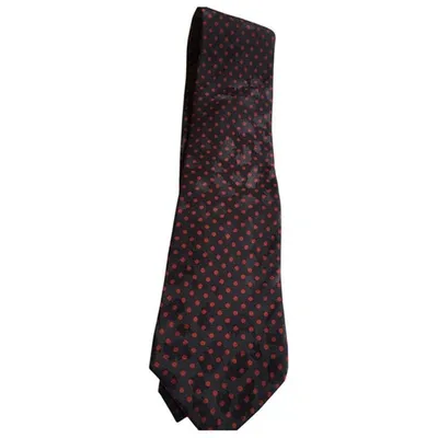 Pre-owned Nina Ricci Tie In Grey