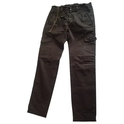 Pre-owned Dolce & Gabbana Trousers In Khaki