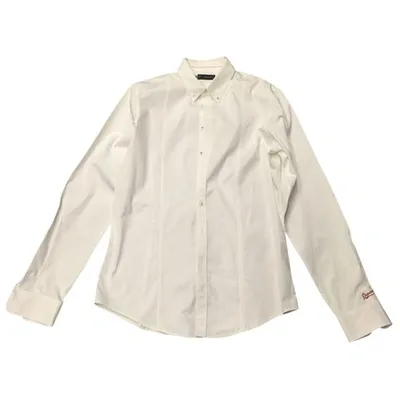 Pre-owned Dsquared2 Shirt In White