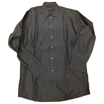 Pre-owned Kenzo Shirt In Anthracite