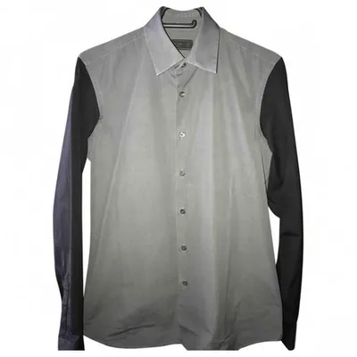 Pre-owned Prada Shirt In Grey