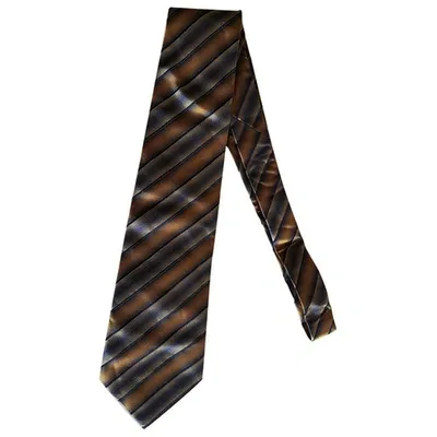 Pre-owned Lanvin Silk Tie In Other