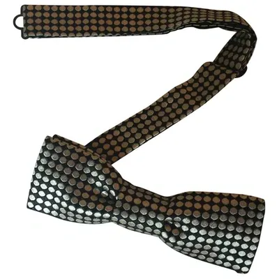 Pre-owned Dolce & Gabbana Silk Tie In Other