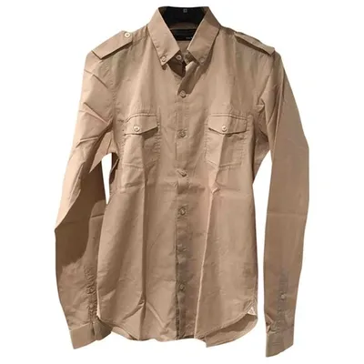 Pre-owned The Kooples Shirt In Beige