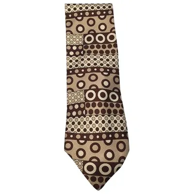 Pre-owned Dolce & Gabbana Silk Tie In Multicolour