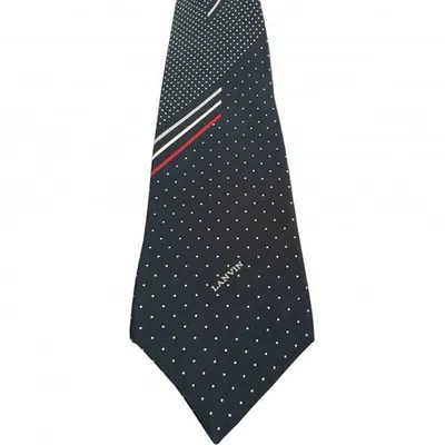 Pre-owned Lanvin Silk Tie In Other