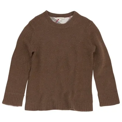 Pre-owned Burberry Brown Wool Knitwear