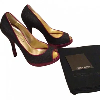 Pre-owned Dsquared2 Cloth Heels In Other