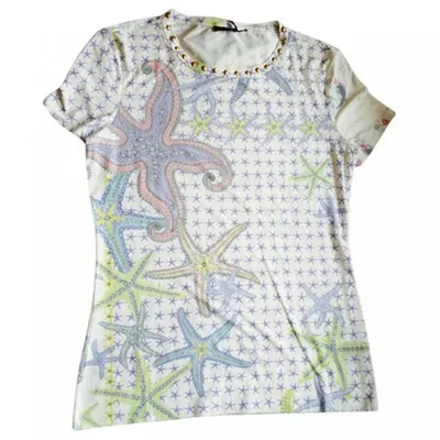 Pre-owned Versace Multicolour Viscose Top