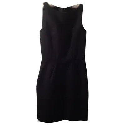 Pre-owned Balenciaga Black Silk Dress