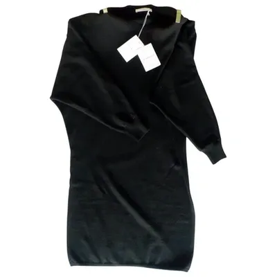 Pre-owned Givenchy Black Wool Dress