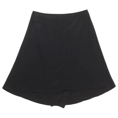 Pre-owned Kenzo Black Viscose Skirt