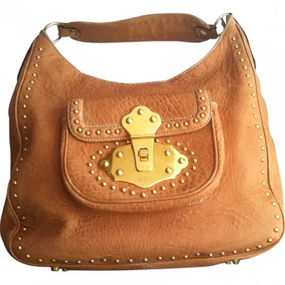 Pre-owned Emilio Pucci Camel Suede Handbag