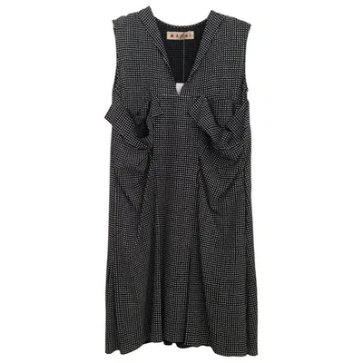 Pre-owned Marni Black Viscose Dress