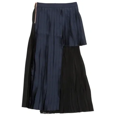 Pre-owned Avelon Blue Viscose Skirt