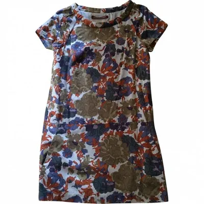 Pre-owned Comptoir Des Cotonniers Dress In Multicolour