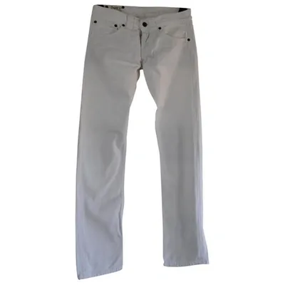 Pre-owned Dondup White Cotton Jeans