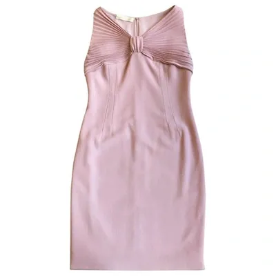 Pre-owned Valentino Powder Pink Sleeveless Dress