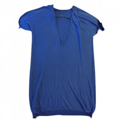 Pre-owned Mm6 Maison Margiela Dress In Blue